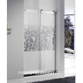 Tempered glass sliding door ready made shower room in bathroom
